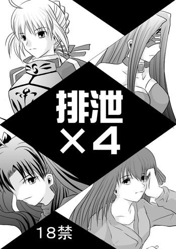 haisetsu kakeru x 4 cover